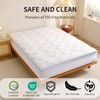 4 inch Dual Layer Queen Mattress Topper for Back Pain