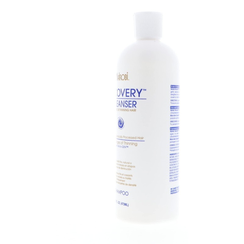 Nairobi Recovery Cleanser Shampoo for Unisex, 16 Ounce
