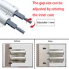 ZCLGOOD 2PCS Double Push to Open Door Latch, Magnetic Touch