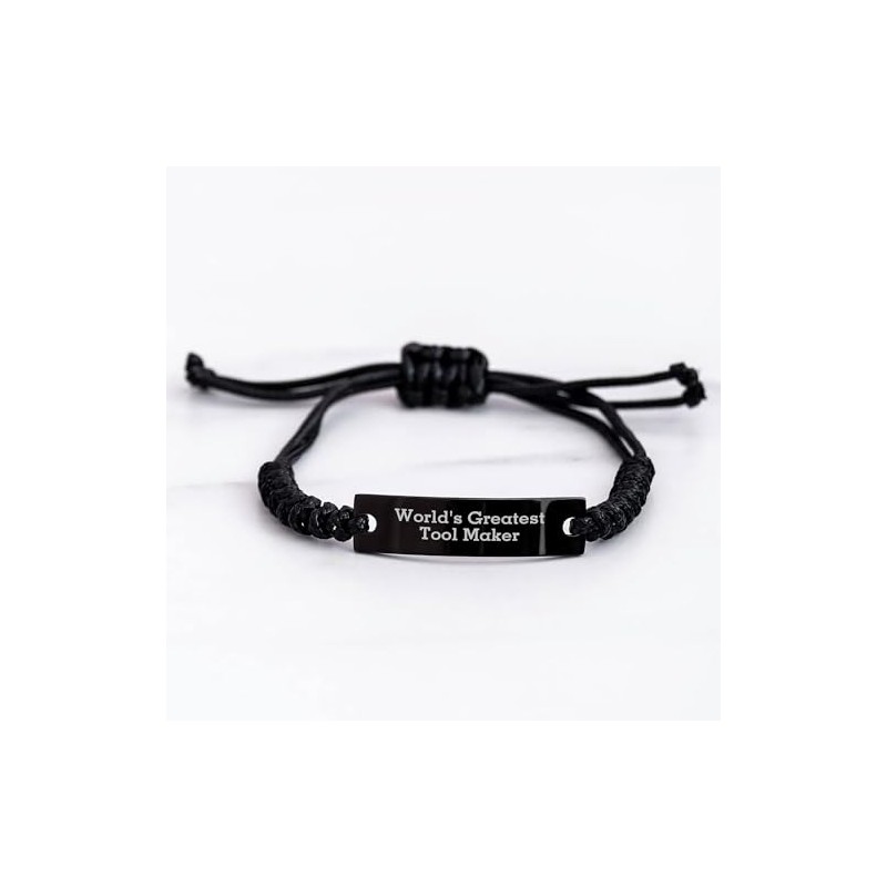Tool Maker's Proud Rope Bracelet, Funny Gifts from Friends for
