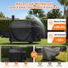 60" Offset Smoker Grill Cover for Char-Broil 1280/1260, Brinkmann, Weber