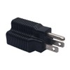 TEWOXIN 5 pcs NEMA 5-15P to 5-20R 3-Prong Adapter