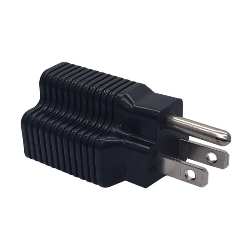 TEWOXIN 5 pcs NEMA 5-15P to 5-20R 3-Prong Adapter
