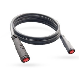 Dbrand Extension Cable 2Pin/3Pin/4Pin/5Pin/6Pin/9Pin Plug Waterproof Connector for Ebike Kit,Display/Ebrake/Throttle/Shift Sensor/Hub Motor/Mid-Motor Signal Extension Cable (2PIN Female-Female)