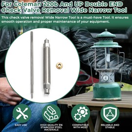 MOTOQUEEN for Coleman Double END Check Valve Removal Wide Narrow Tool 220b and Up