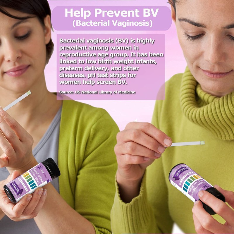 Just Fitter Vaginal pH Test. pH Balance Test Strips for