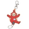 SK Japan Teletubbies Rubber Reel KH Key Chain, red