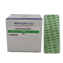 HAF® 500 Phenol Red Rapid Test Tablets for Shake Testers – Accurate Chemical Determination of pH Value – Quality: Made in Germany – Quantity: 50 Blister Packs of 10 Tablets