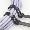 Helonge Helonge Reusable Zip Ties, 100 Pcs Assorted Fastening Cable