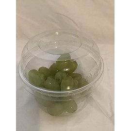 Royal 30sets 32oz Plastic Food Container with Dome lids, Ultra Clear PET… (12oz Deli container-30sets)