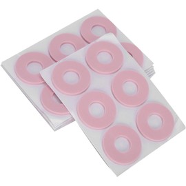 Almohadillas para Maíz, ANGGREK Cojín para Callos de Espuma de Látex Resistente a la Abrasión Protector de Pies Elástico Y Transpirable (redondo)(Round pink L)