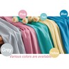 1 Piece Ombre Chiffon Sheer Window Scarf Valance Curtains 18ft