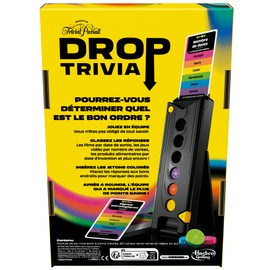 Drop Trivia Electronic Group Game Inspired by Trivial Pursuit - French Version