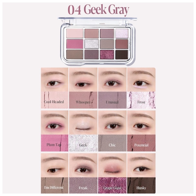ESPOIR Eye Core Palette 9g, Color:07 Pink Oat Latte