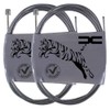 Cyclingcolors 2 x 2700 mm High Quality Steel Bicycle MTB