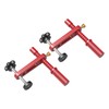 2PCS Bench Dogs Clamp 19mm Red Color Adjustable MFT Table