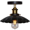 HTRUIYATY Ceiling Light Vintage Lamp Industrial Design E27 Umbrella Ceiling