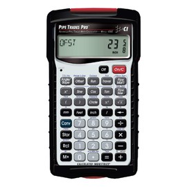 Calculated Industries 4095 Pipe Trades Pro Advanced Math Calculator, White