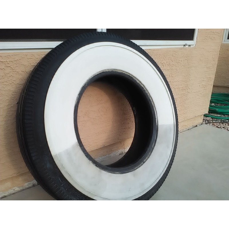 Motorspot Kustoms Truespoke White wall Tire Brown Stain Remover and