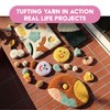 And-et 45 Vibrant Colors Tufting Nylon Yarn Pack - Ideal
