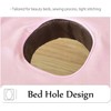 Yunzhou Massage Table Sheets, Massage Bed Cover with Face Hole,