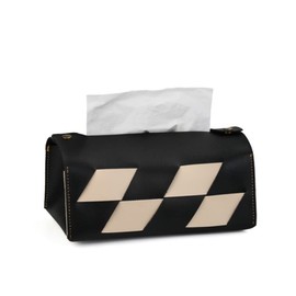 IKAAR Cosmetic Tissue Box Tissue Dispenser Tissue Box Tissue Box Cosmetic Napkin Dispenser Paper Tissue Box for Office Car Home