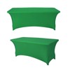SweetEasy 4FT Pack of 2 Spandex Table Cover,Fitted Stretchable Tablecloth,