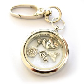 In Memory Of Memorial Keyring. In Memory of a Loved One. Friend, Mum, Dad, Nan, Grandad, Sister, Baby, Son Daughter. Memory Locket