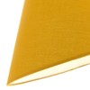 Traditional 12" Ochre Cotton Coolie Lampshade Suitable for Table Lamp