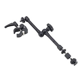 Zoom HRM-11 Handy Recorder Mount, 11-inch Arm, Clamp Mount, Designed to be Used With Zoom Portable Audio and Video Recorders