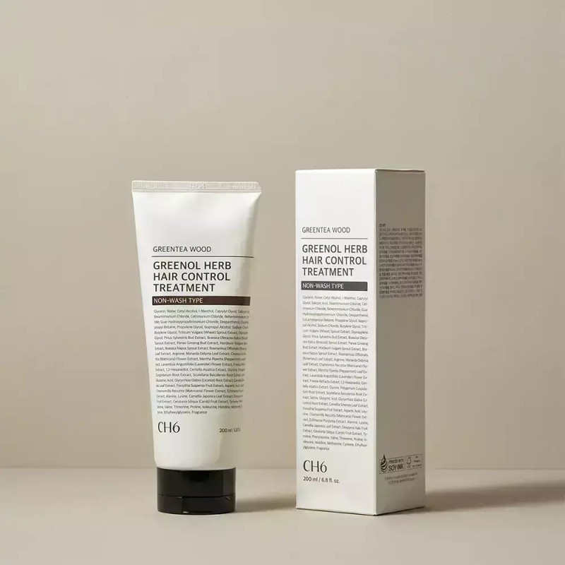Greノル CH6 그리놀 허브 노워시 탈모 트리트먼트 200ml 1개 CH6