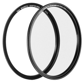 Kase Magnetic 77mm Black Mist 1/8 Soft Focus Optical Glass Filter Incl Adapter Revolution/Skyeye Compatible
