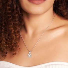 wynn's Gifts for Women, Sweetheart, Daughter, Mother, Grandma, Sister, Best Friend, Infinity Chain Gifts, Daughter, Mother, Best Birthday, Christmas, Mother's Day, Graduation, Cubic Zirconia, Cubic