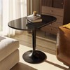 BxuxJar Adjustable Height Couch Side Table, 23.5"-31.5" Height Laptop Table