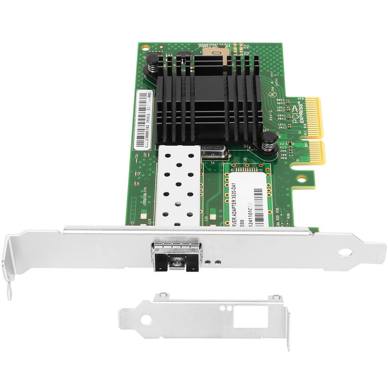 Euqvos PCIe Ethernet Network Card for Intel 82599ES Chipset PCIe