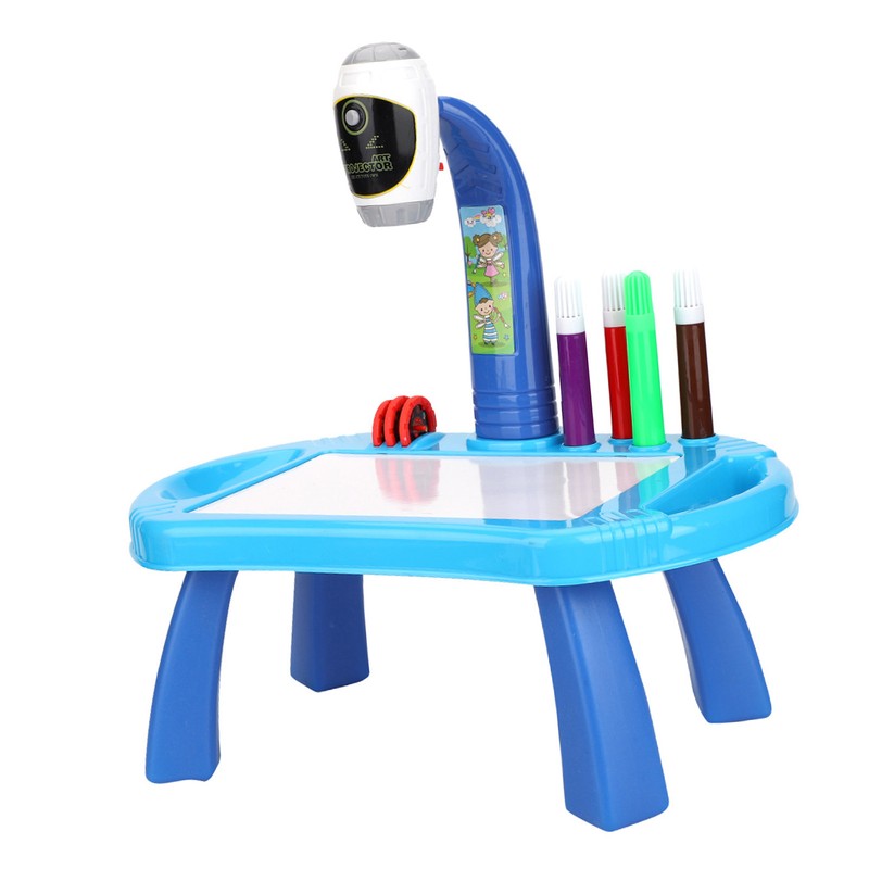 Educational Drawing Toys Set Painting Toy Projector Desk Tablet Learning