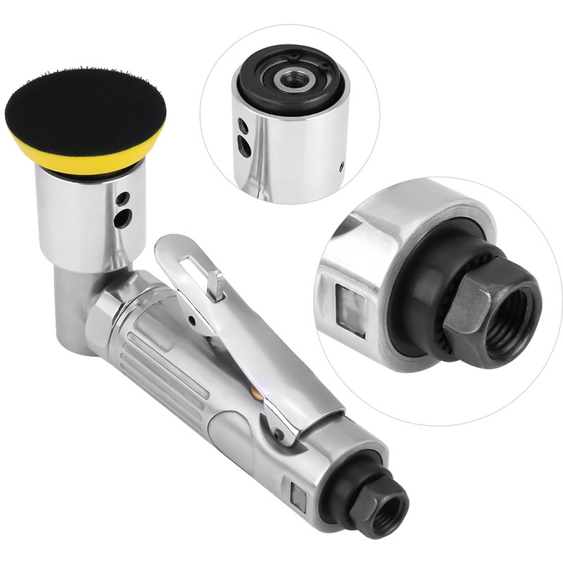 90 Degree Air Polisher Orbital Sander Eccentric Polishing Machine Pneumatic