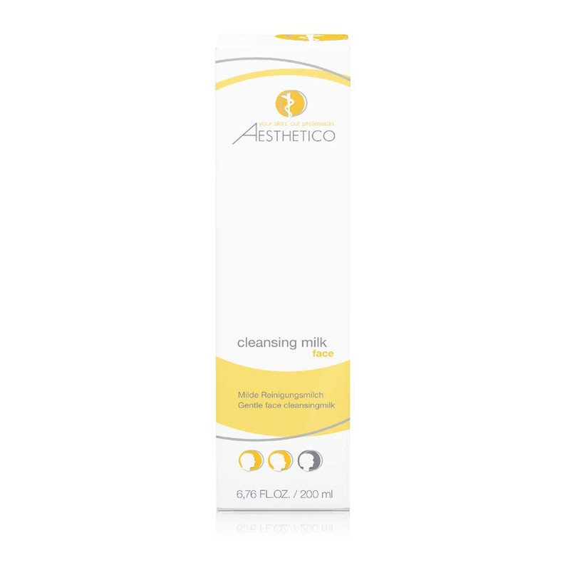 AESTHETICO Cleansing Milk - Mild Soap-Free Cleansing Milk for Dry