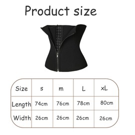 MUNSKT 1 PCS Waist Trainer for Women,Underbust Corset,Waist Slimming Cincher for Gym Workout,Slimming,Postpartum Repair (1, Black, L)