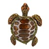 Turtle Trinket Boxes Handcrafted Hand Painted Rhinestones Hinged Trinket Boxes