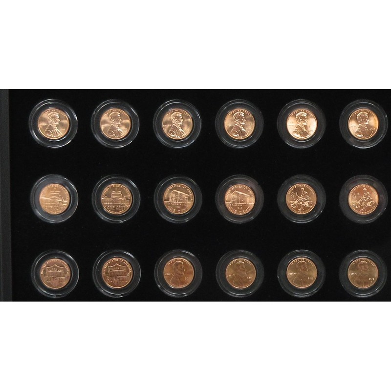 Tiny Treasures Lincoln Penny (Not Included) Wall Display Picture Frame,