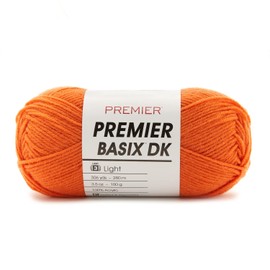Premier Yarns Basix DK Yarn - Orange