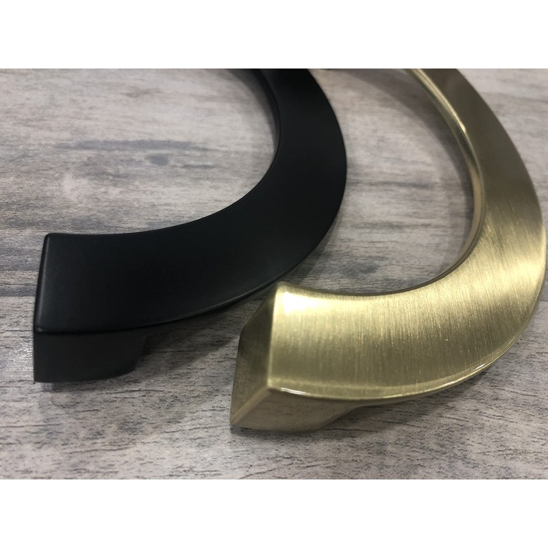 Tsnamay 5.71"/145mm Cabinet Pulls Semi-Circular Antique Pull Knobs Traditional Symmetrical