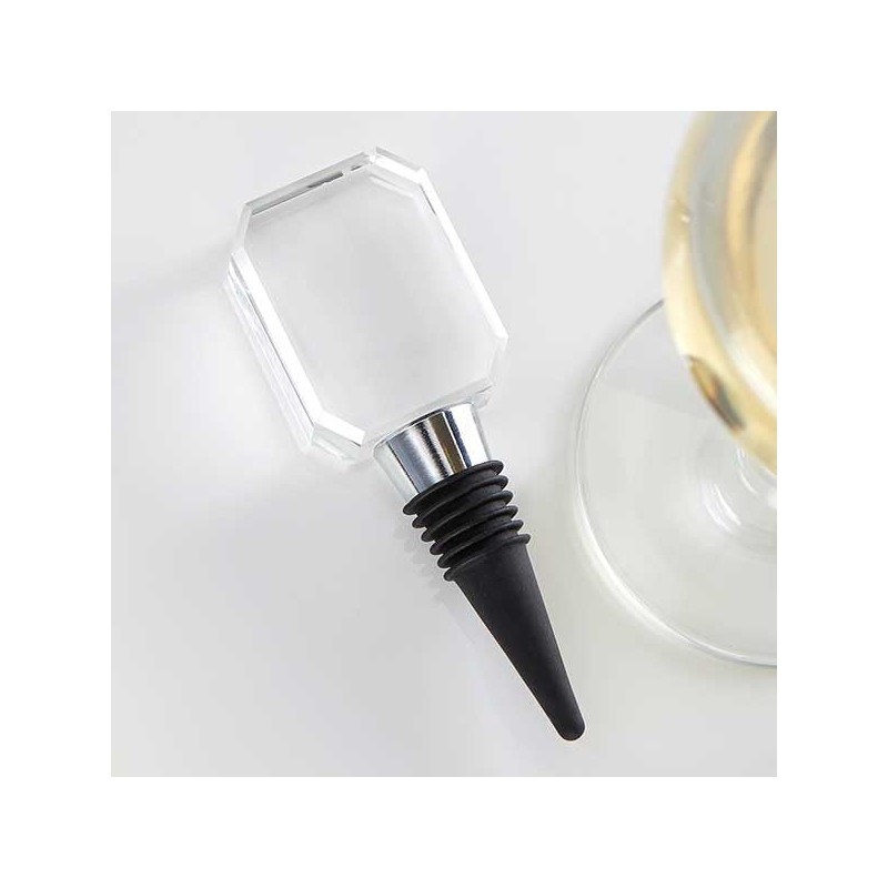 Personalization Universe Engraved Bottle Stopper For Couples