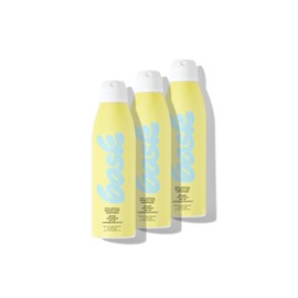 Bask Suncare SPF 30 Sunscreen Spray - Non-Aerosol, Broad Spectrum UVA/UVB Protection, Dermatologist Recommended, Moisturizing, Lightweight & Fast-Absorbing, 5.5 oz (Pack of 3)