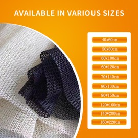 VABNEER Anti Slip Rug Underlay, 140x200cm Multipurpose PVC Cuttable Anti Slip Mat, Antislippery Mat Underlay for Drawers Shelves Tray Table Utensils Carpet