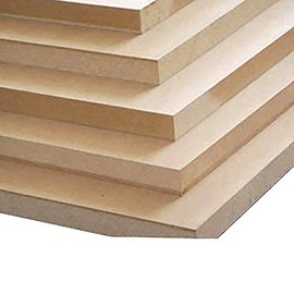 Custom Size 1/4'' (6mm) X 8.5'' X 11'' MDF Board (12 Pieces)
