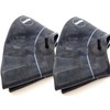 BlackRing 2x Inner Tubes 16x6.50-8 TR13 Straight Valve Ride On