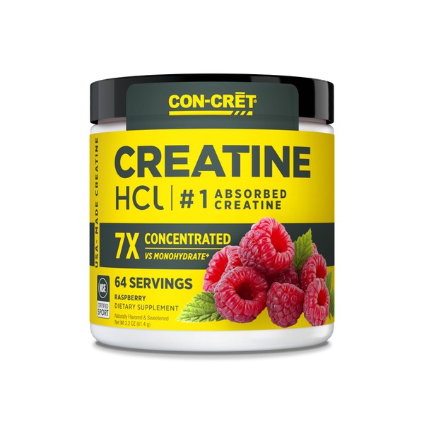 CON-CRET CON-CRET Creatine HCl Powder | Muscle, Cognitive, Cellular Energy