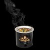 Handmade Black Iron Incense Burner/Incense Censer with Stainless Steel Sieve